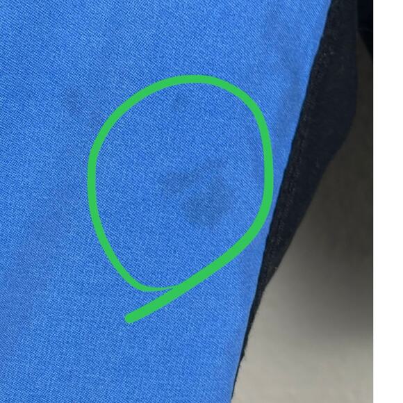 No Boundaries 2010s Size 36 Blue Black Flame Print Polyester Men’s Swimtrunks - Picture 6 of 14